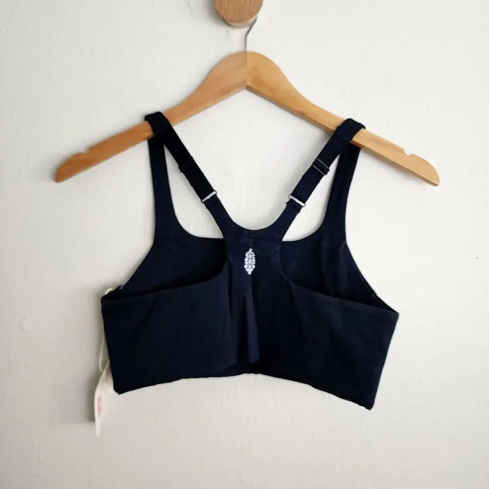 NWT Free People Hatch Maternity Never Better Square Neck Sports Bra - Black, XS